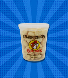 Buc-ee's Lemon Crisps, 7.5 ounces