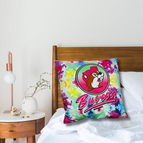 Buc-ee's Tie-Dye Pillow, 18 x 12