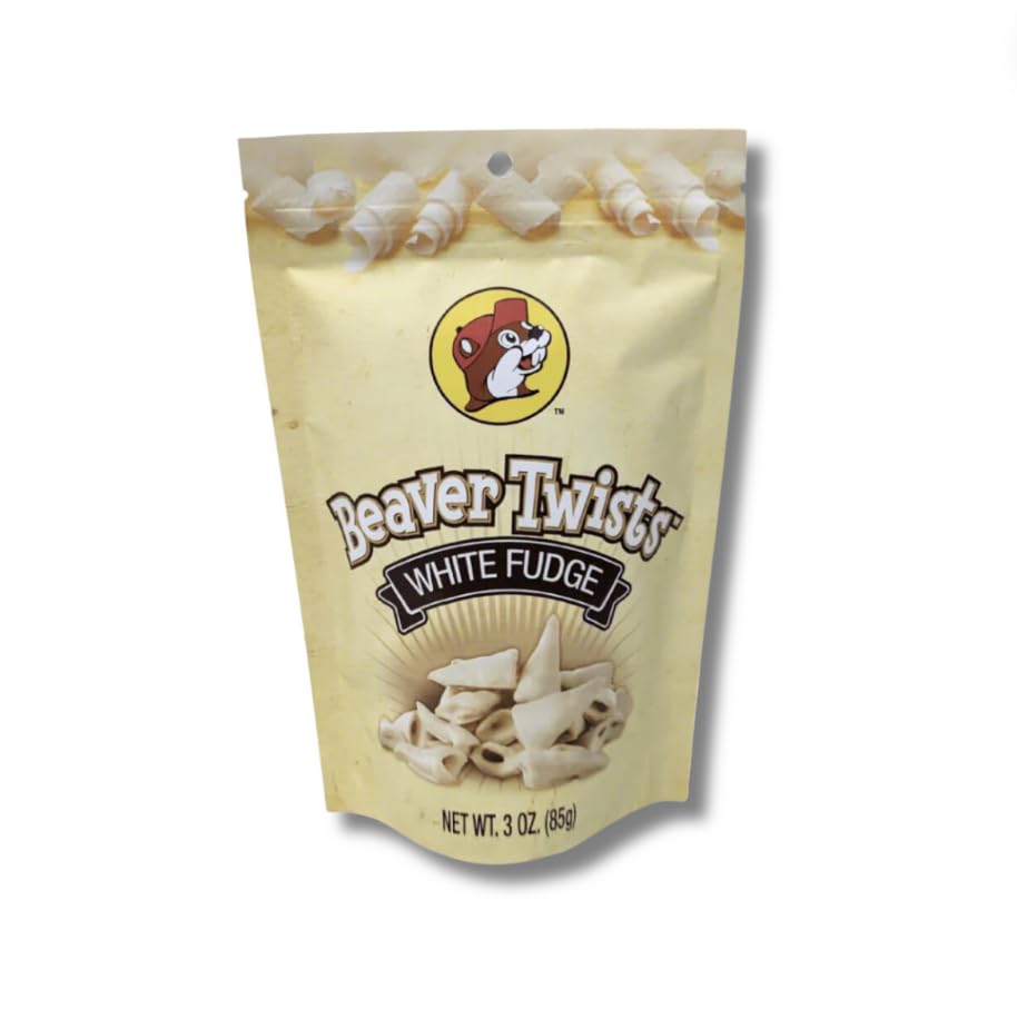 Buc-ee's White Fudge Beaver Twists