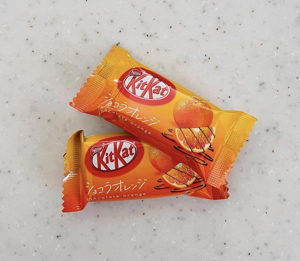 Japanese Kit Kat Assorted Flavors | Hazelnut, Strawberry Chocolate Cake, Milk Tea, Orange, Strawberry | Limited Edition Kit Kat | Pop Snax Snack Box | Japanese Snacks | Imported from Japan