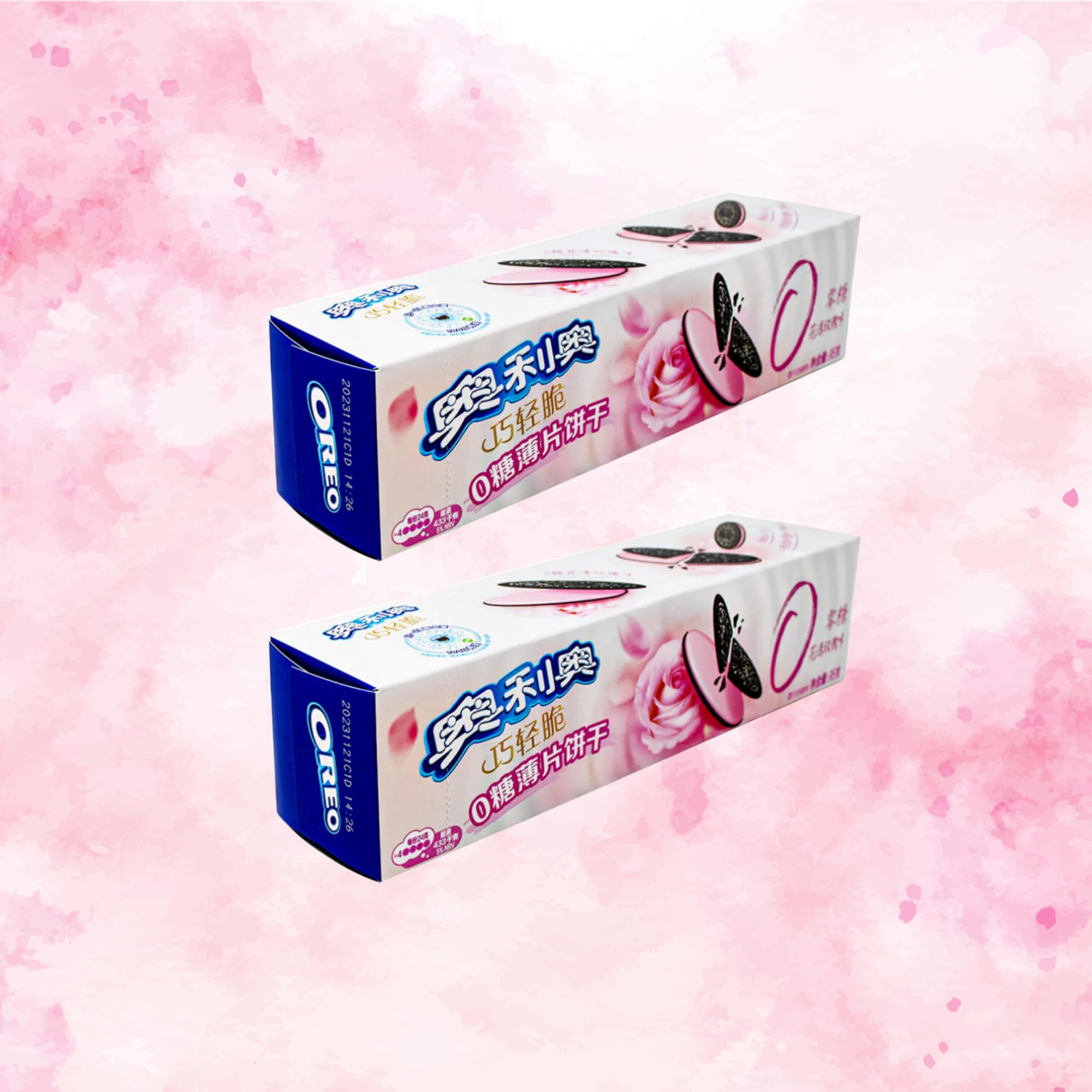 Sugar-Free Rose Oreo Thins (Taiwan)