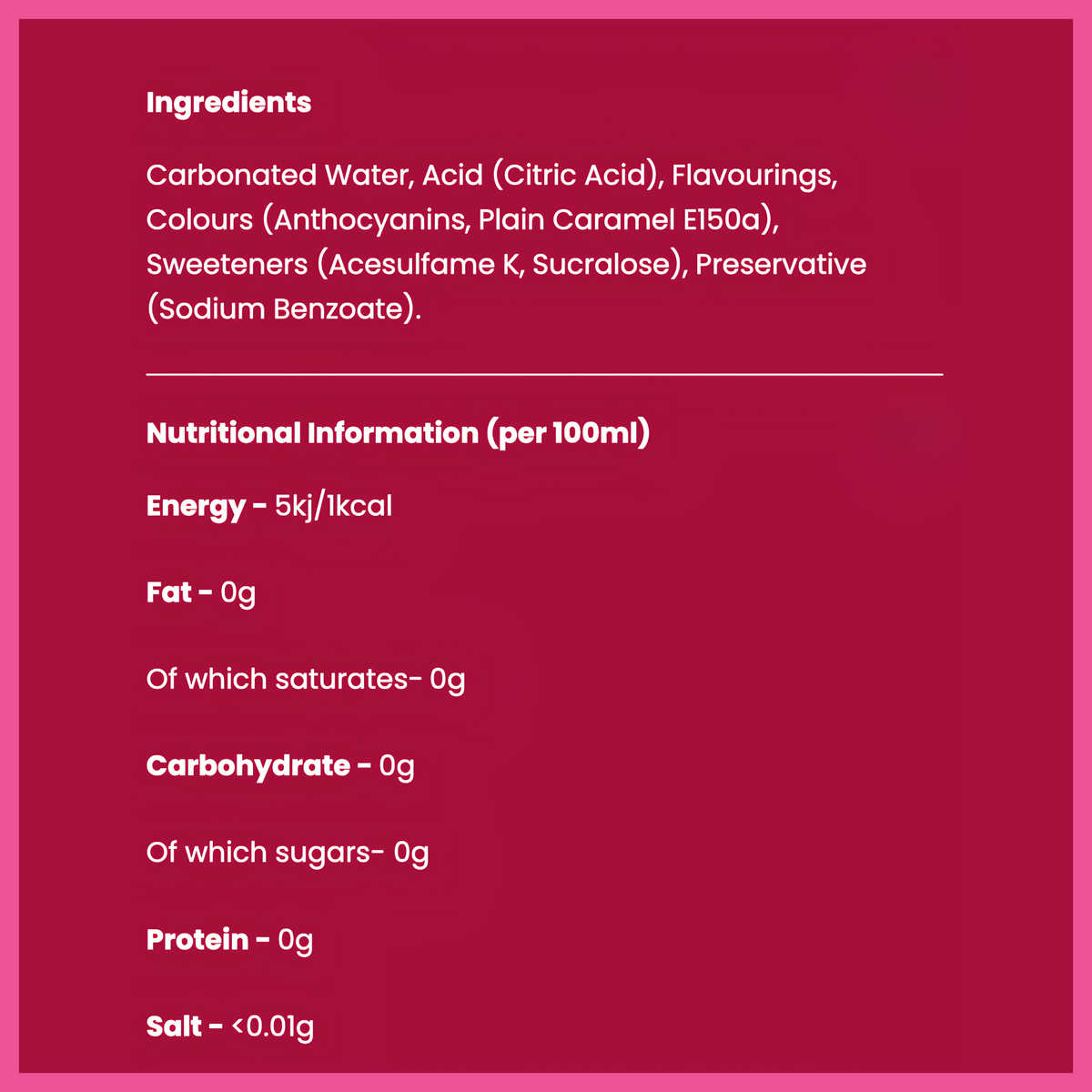 Barr Cherryade sugar-free cherry soda
