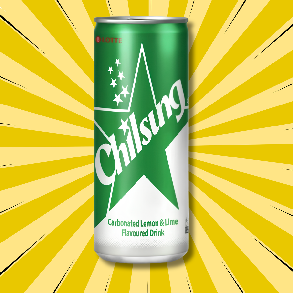 Lotte Chilsung Cider Korean soda, 250ml