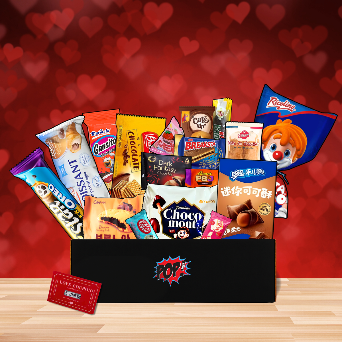 Chocolate Lover's World Tour Box | Valentine's Chocolate Gift Box