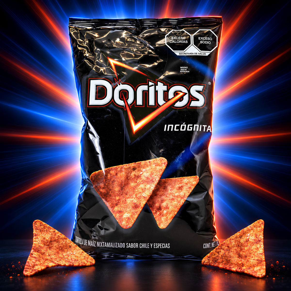 Doritos Incógnita Mexican chips, 62g