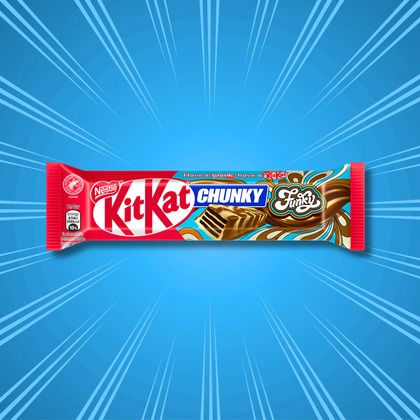 KitKat Chunky Funky Milk and White