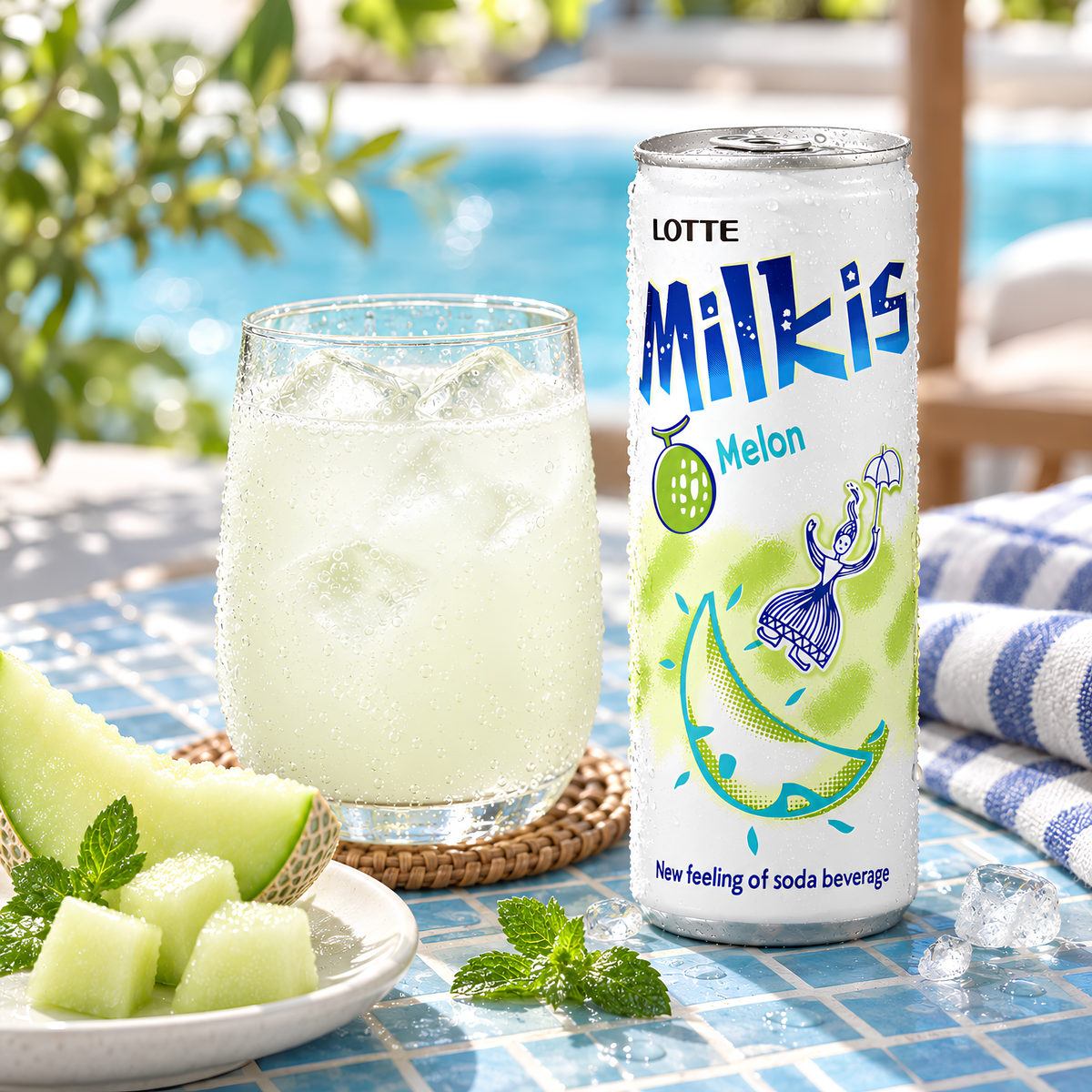 Lotte Milkis Melon soda
