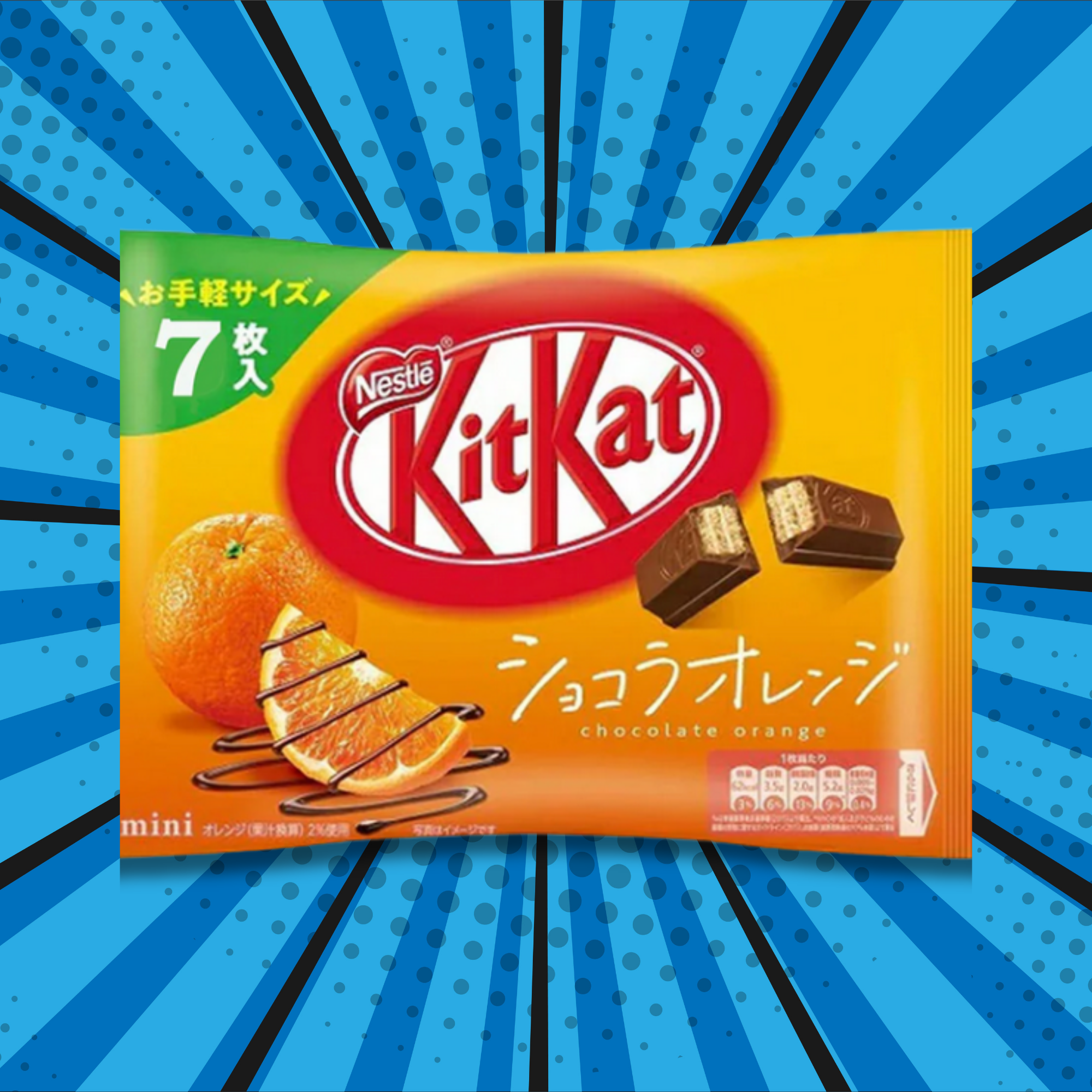 Orange Kit Kat - Japan