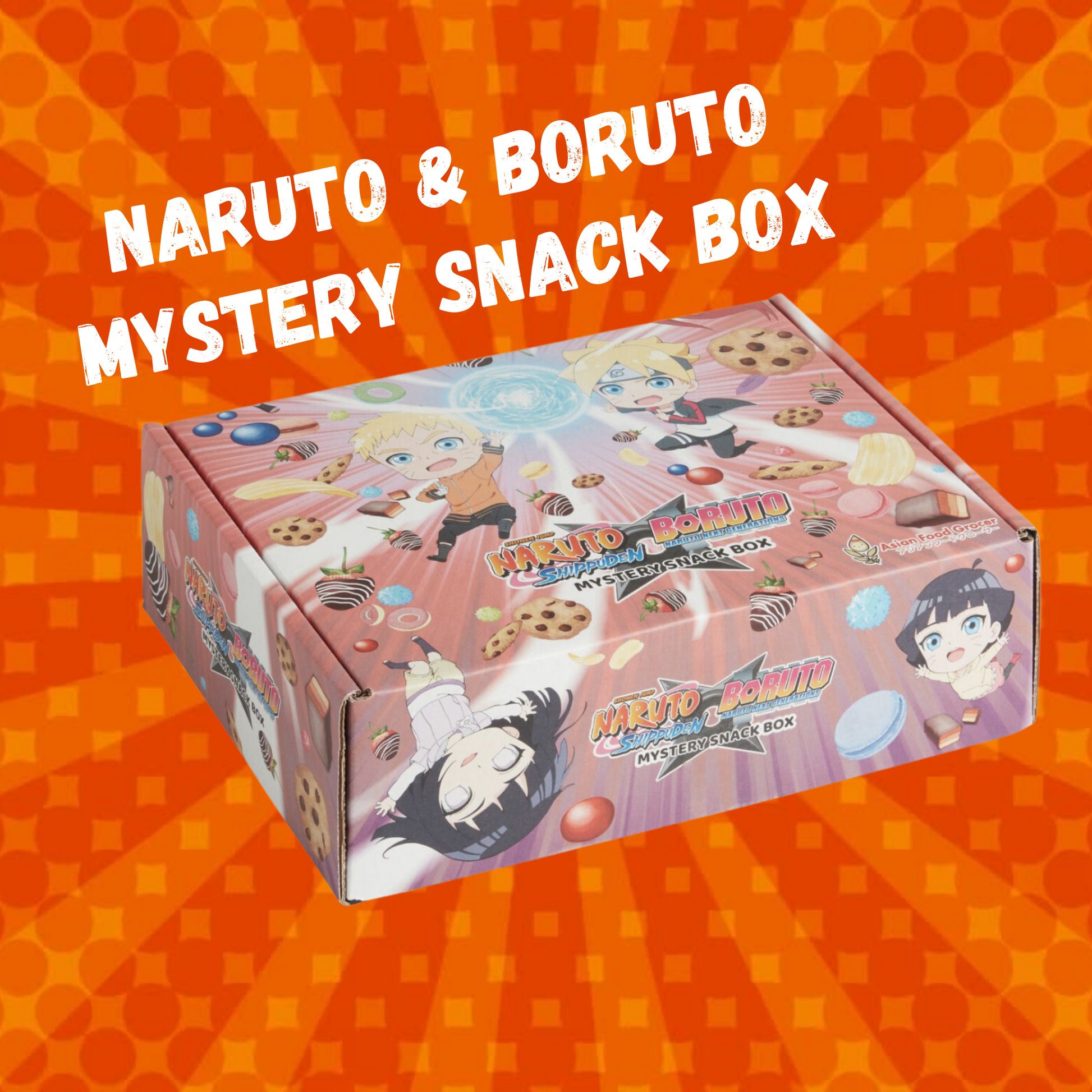 Naruto & Boruto Mystery Snack Box - Closed Box