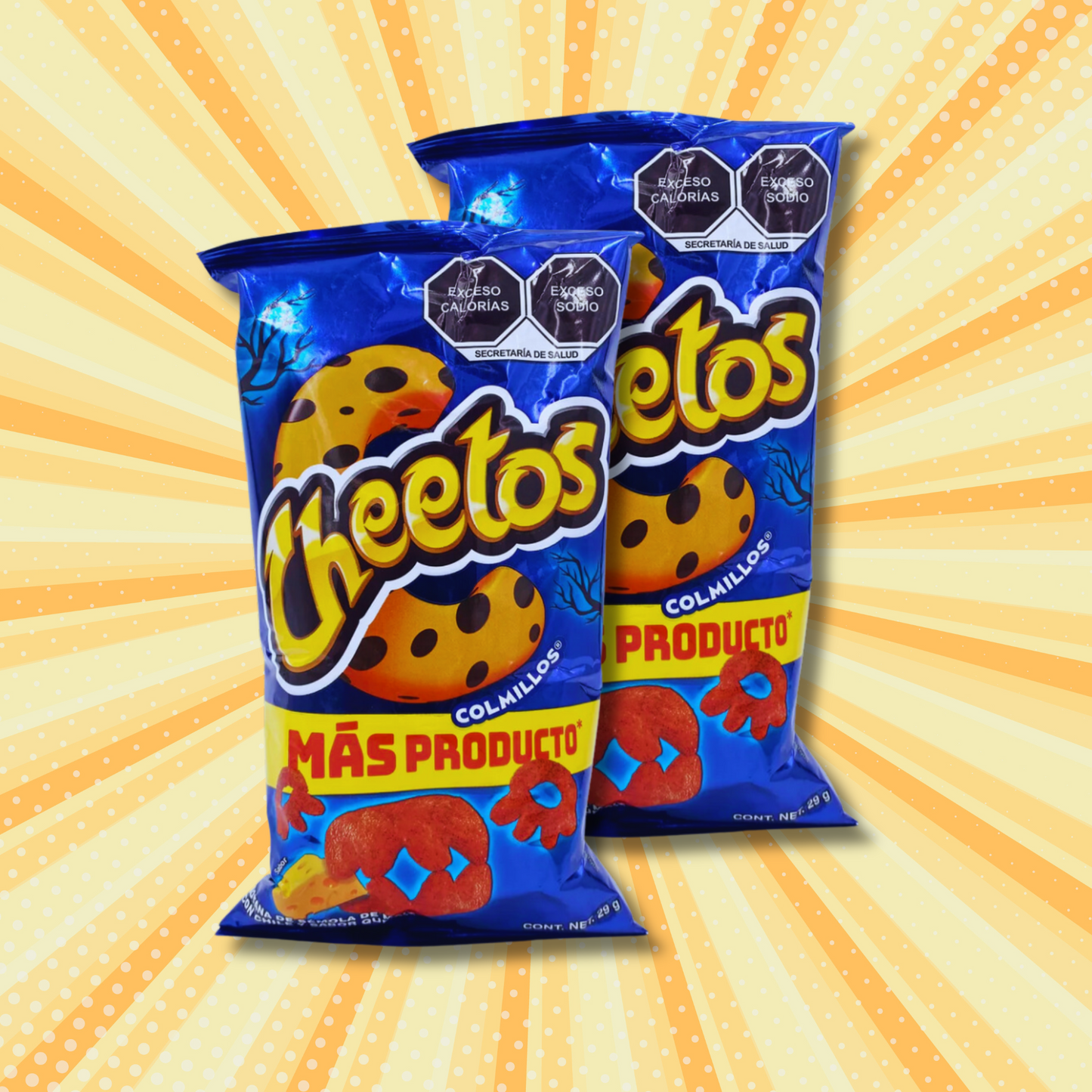 Cheetos Colmillos - Mexican Cheetos (2 Bags)