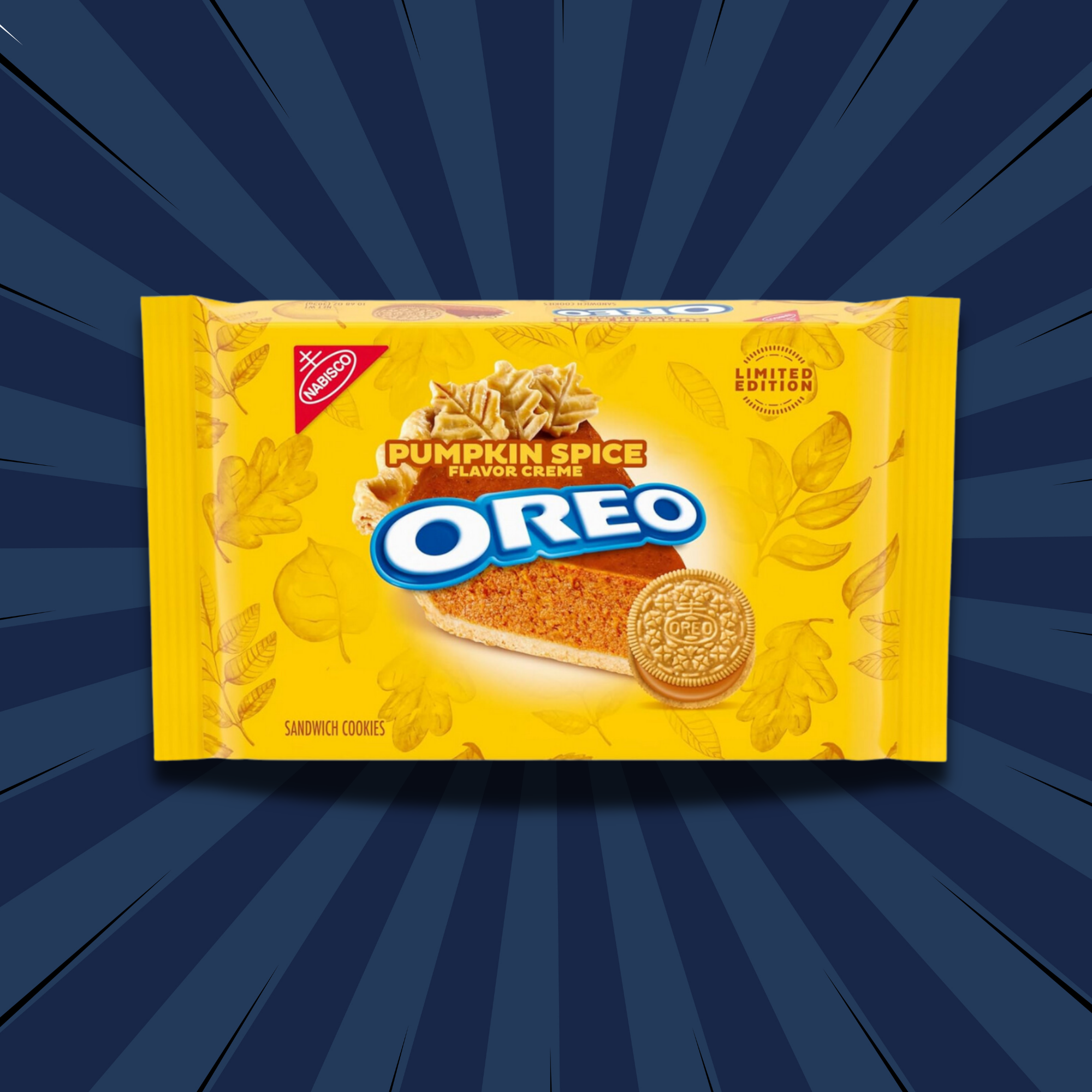 Limited Edition Pumpkin Spice Oreos autumn cookies