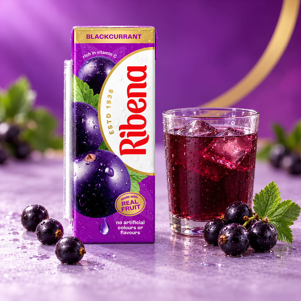 Ribena Blackcurrant fruit drink