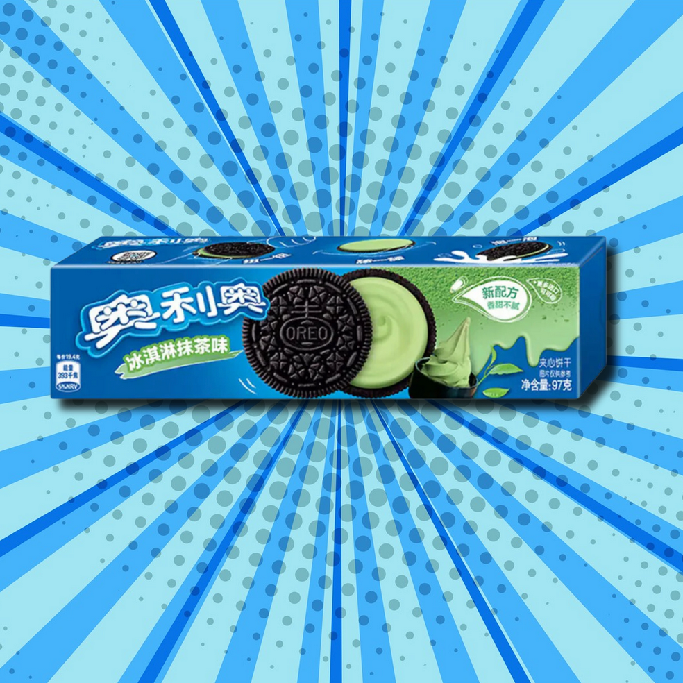 OREO Matcha Ice Cream Cookies (China) - New Oreos