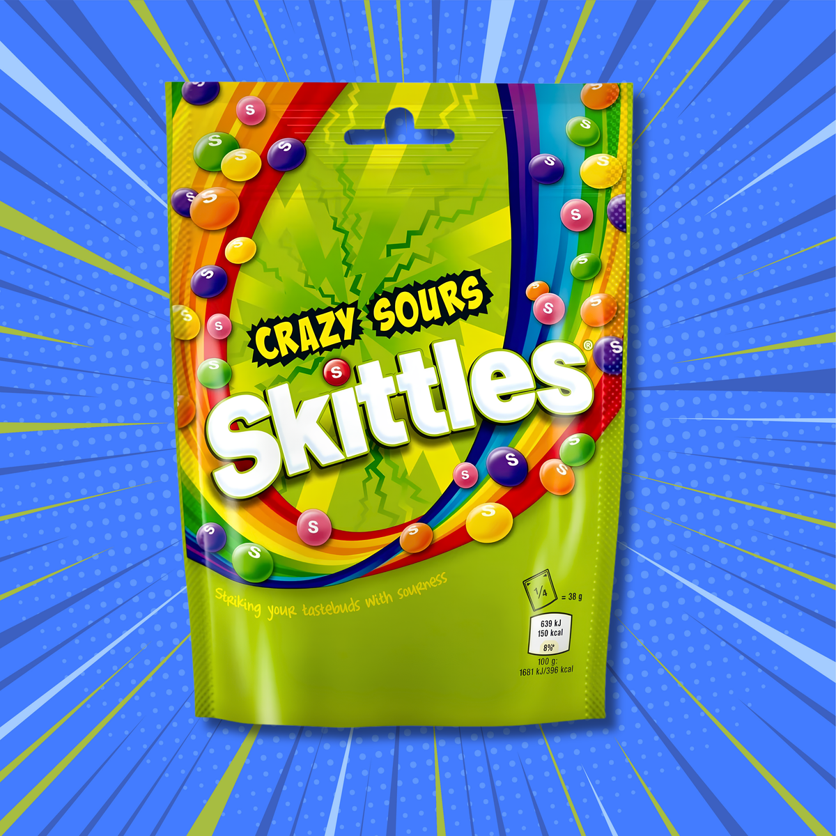 Skittles Crazy Sours candy
