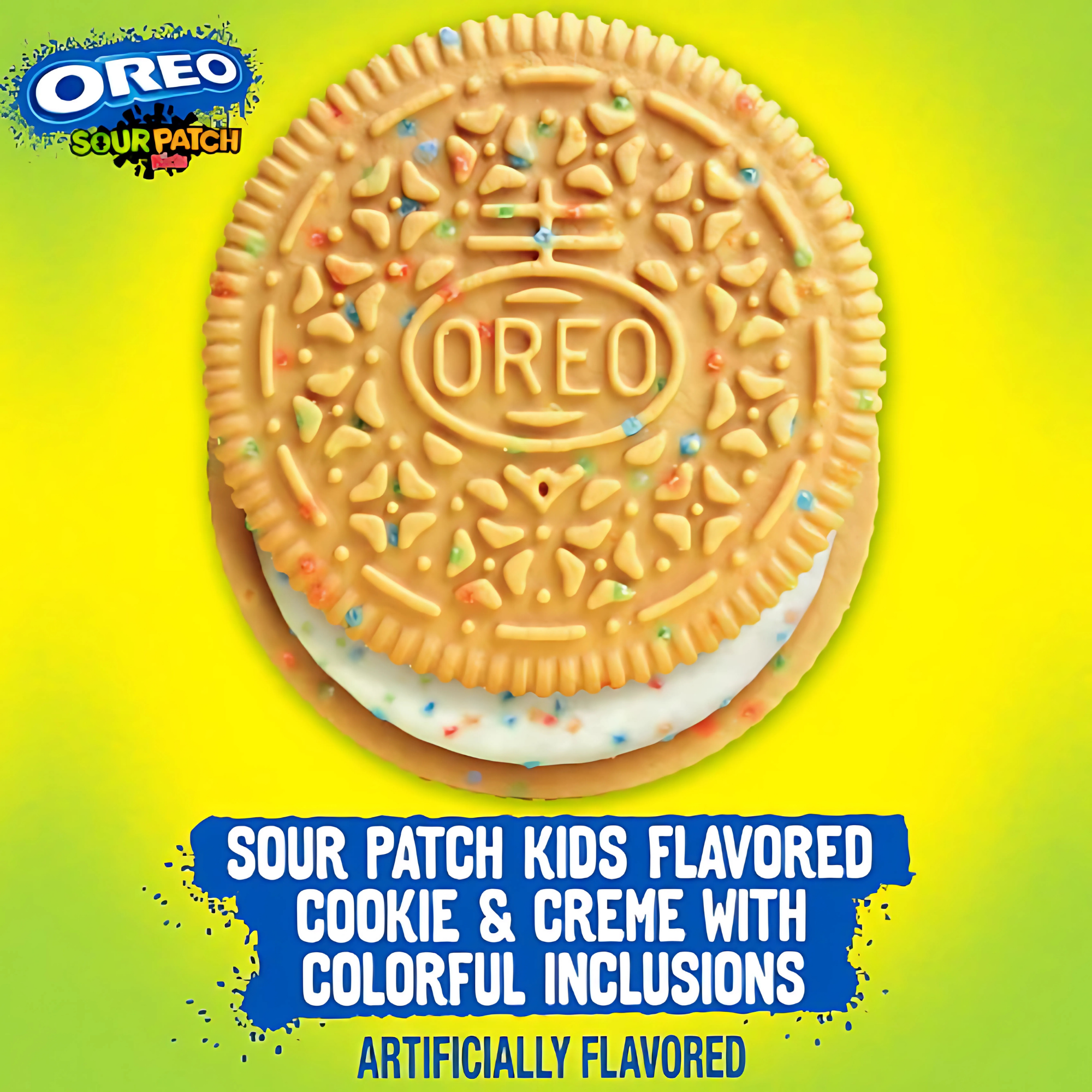 Limited Edition Sour Patch Kids Oreo cookies