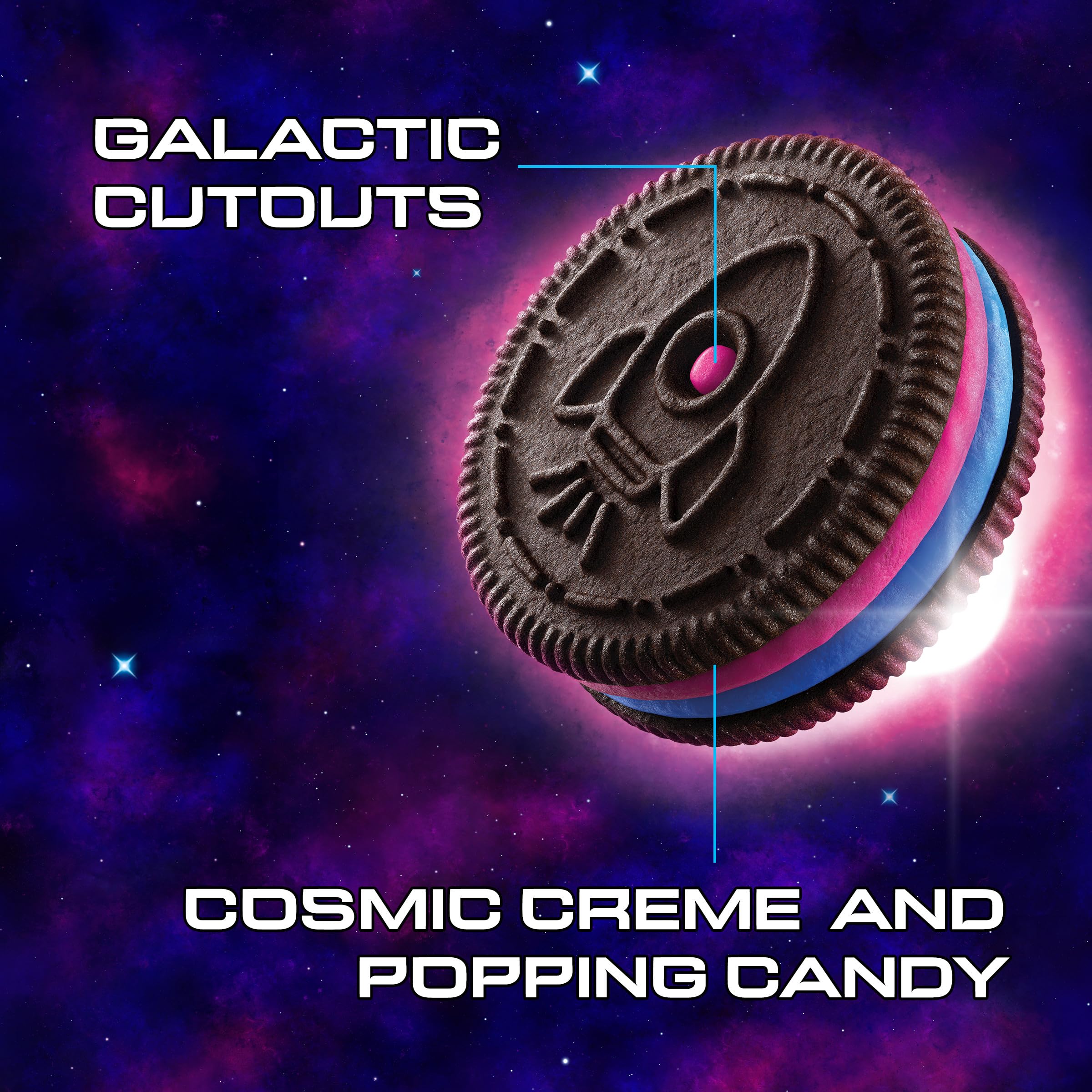 Deep-fried Oreo fans, meet the ultimate Oreo Space Dunk with a cosmic creme explosion.