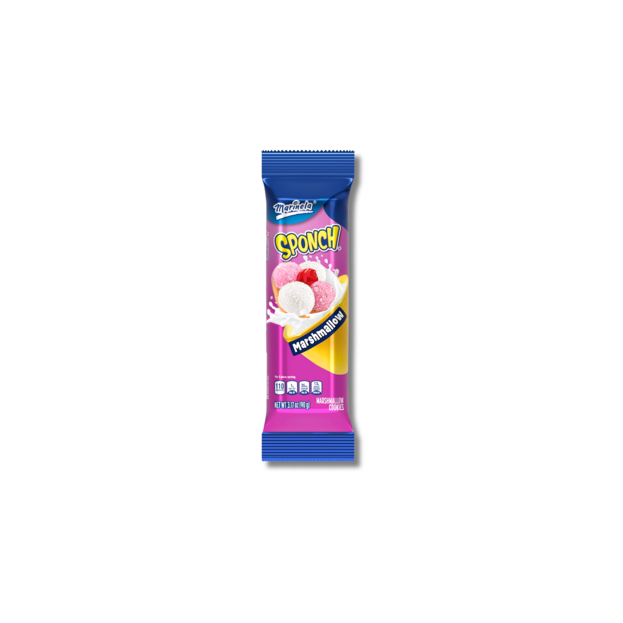 Sponch Marshmallow Cookie pack isolated on a white background, perfect for storefront listings.