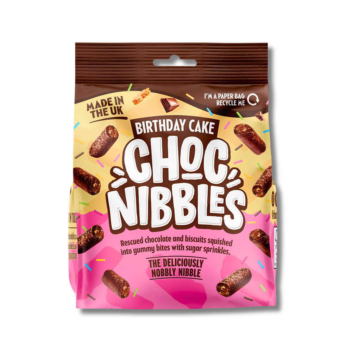 Sweet Dreams Birthday Cake Choc Nibbles