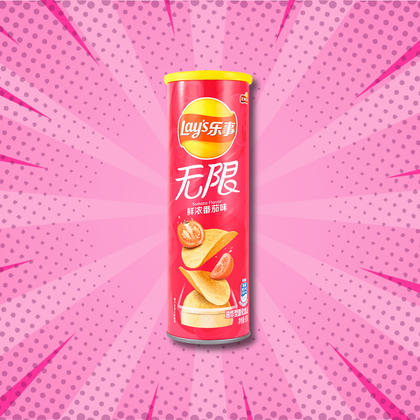 Tomato Lay's Stax - Taiwan