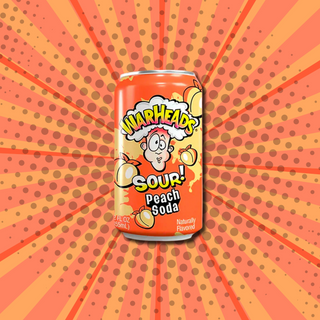 Warheads Soda - Peach Flavor
