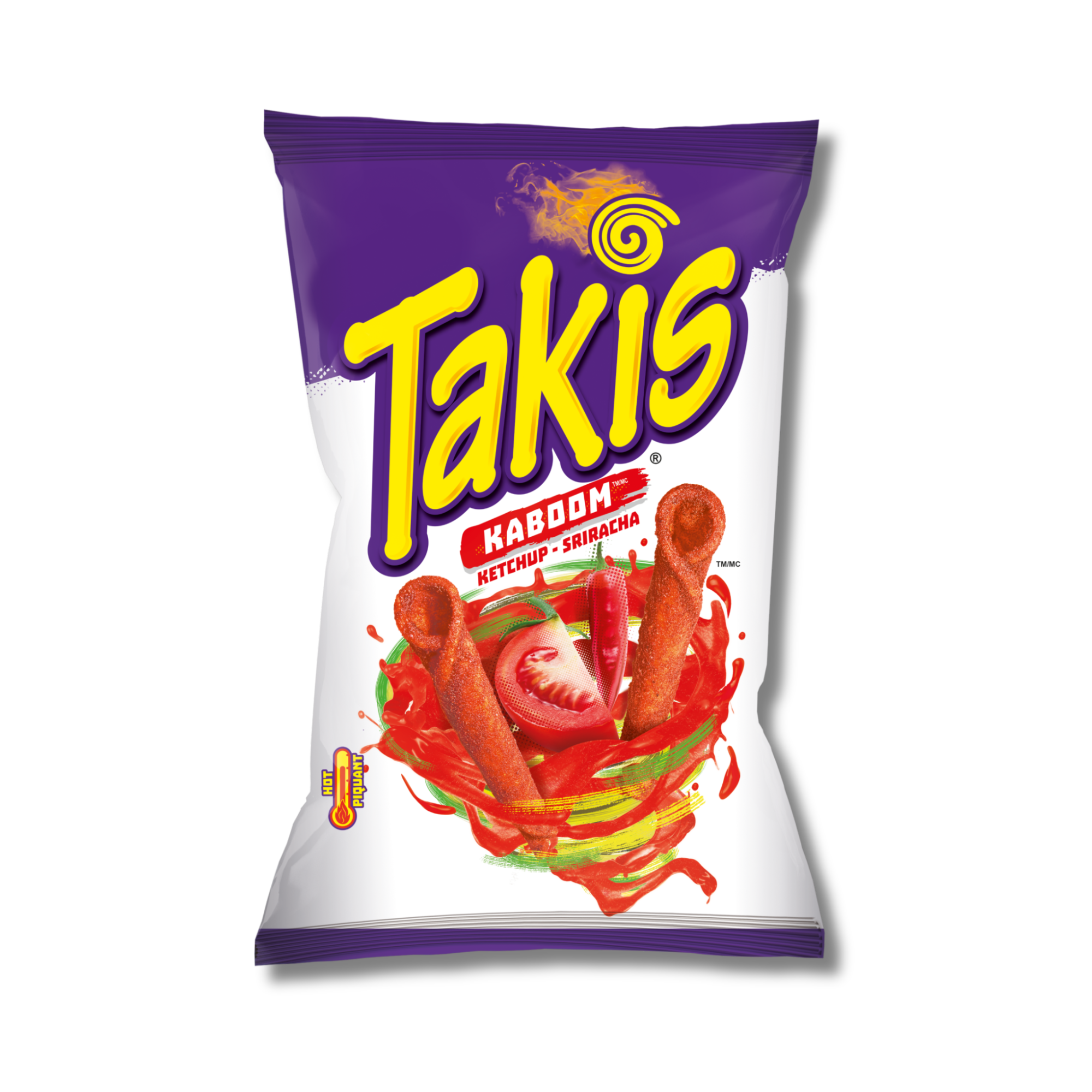 Takis Kaboom spicy chips ketchup sriracha flavor international snacks