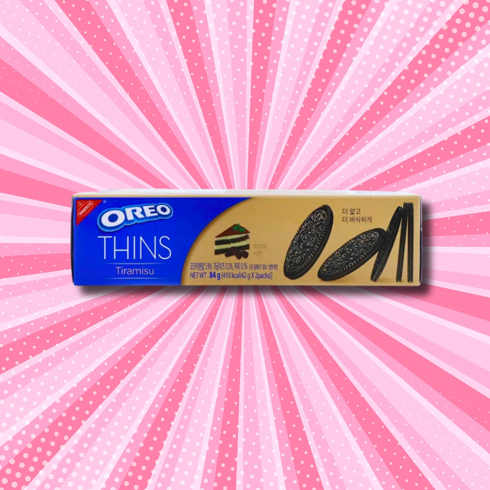 Thin Oreos - Tiramisu Flavor 