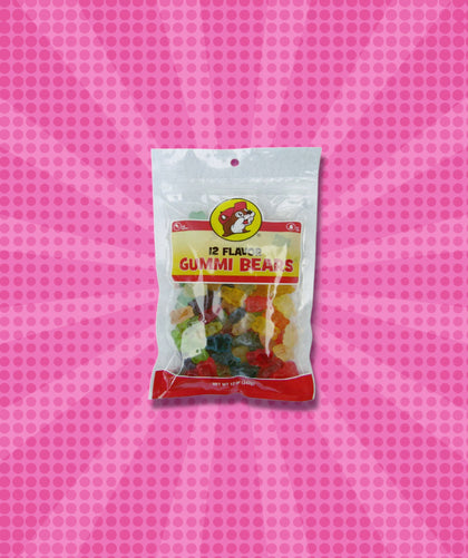 Buc-ee's Gummi Bears, 12 Flavors