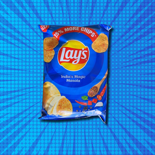 Lay's Magic Masala Chips - Indian Lays (Front of Bag)