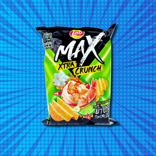 Lay's Spicy Seafood Salad Chips - Thai Lays (Front of Bag)