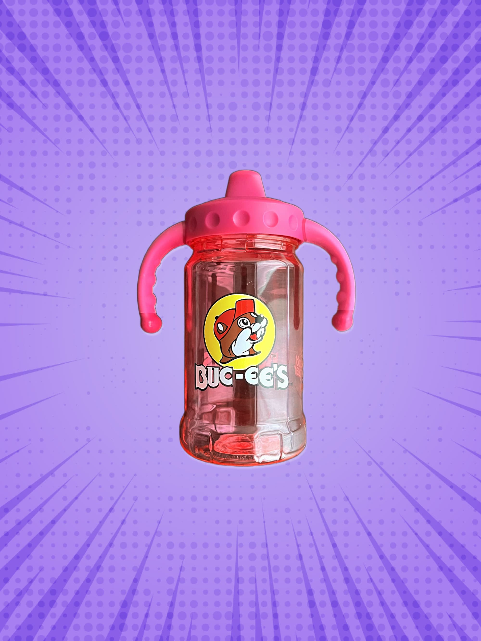 Buc-ee's Kid's Sippy Cup, Kid's Cup, Beaver Cup, Pink Cup, Sippy Cup, Buc-ee's Souvenir, Cup, Baby Cup, Toddler Cup, Sip Cup