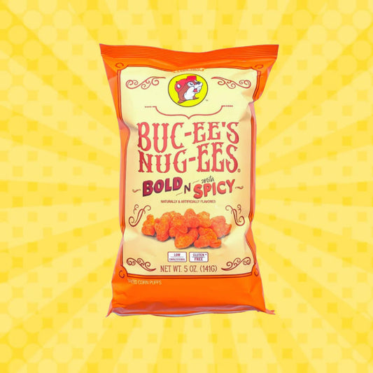 Buc-ee's Bold N Sorta Spicy Nug-ees (Front of Bag)