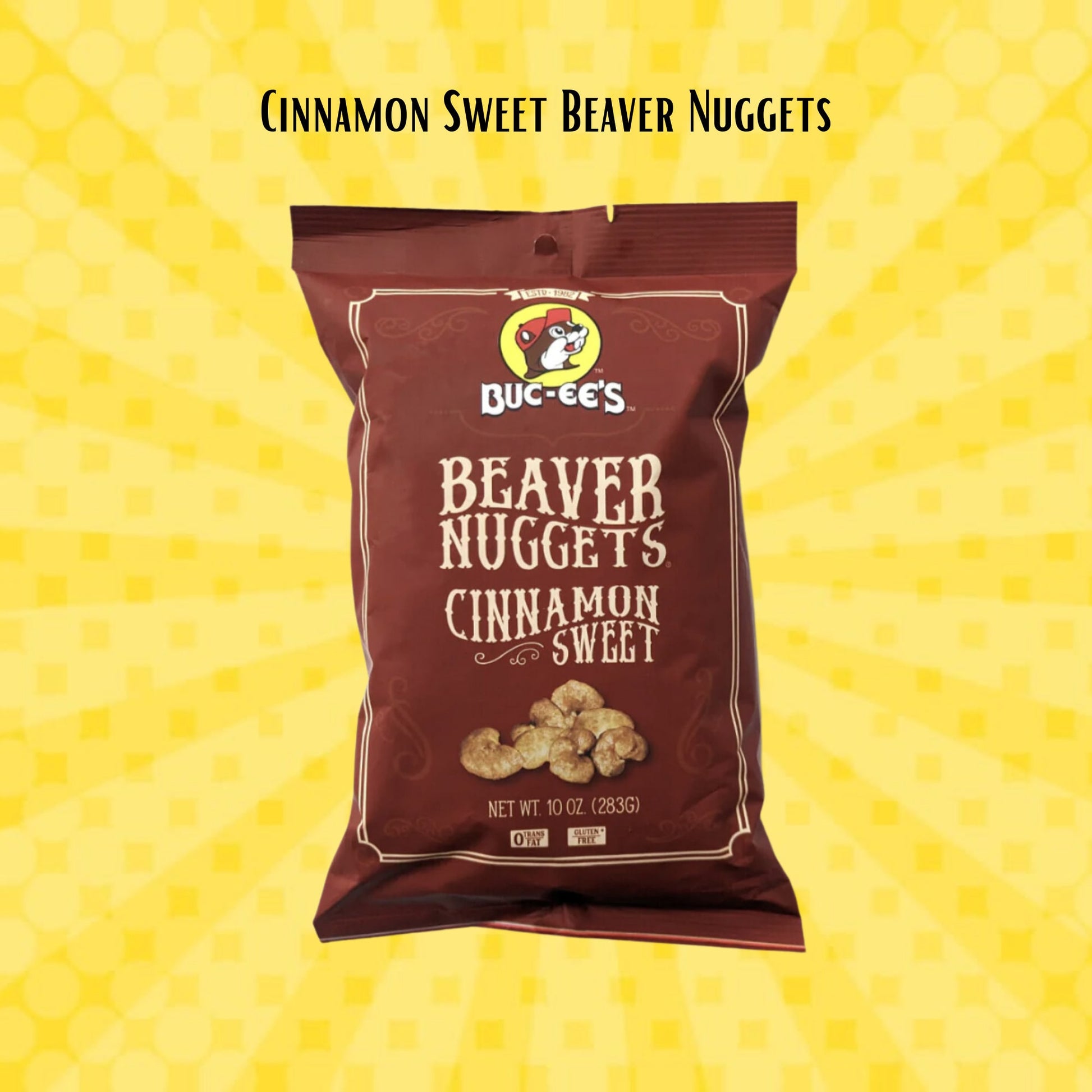 Buc-ee's Cinnamon Sweet Nuggets - (Front of Bag)